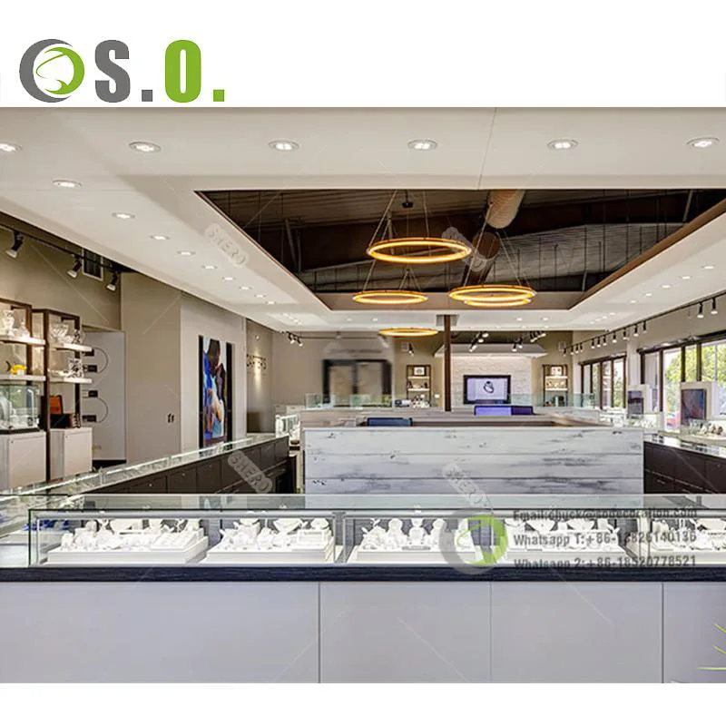 Luxury Modern Jewelry Shop Interior Design Jewelry Shop Decoration ...