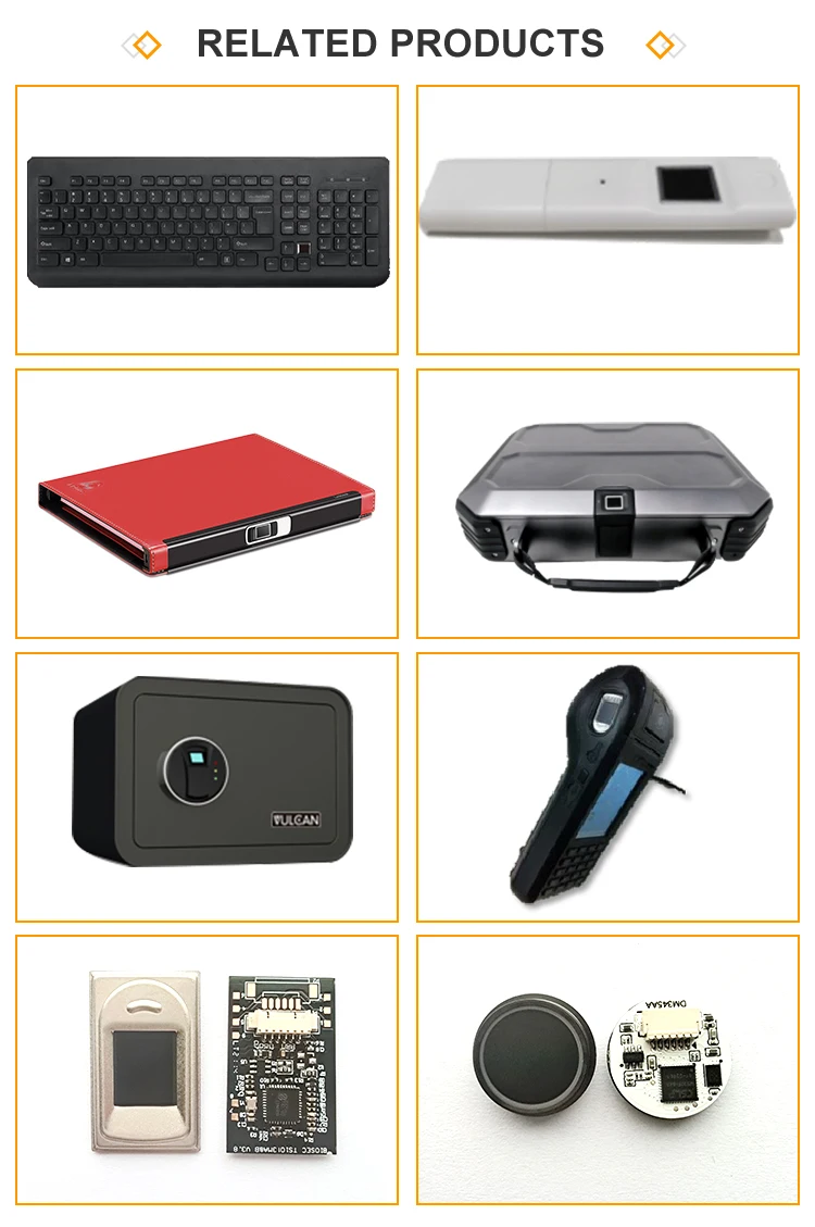 Small Form Factor All-in-one UART Capacitive Fingerprint Sensor Module ...