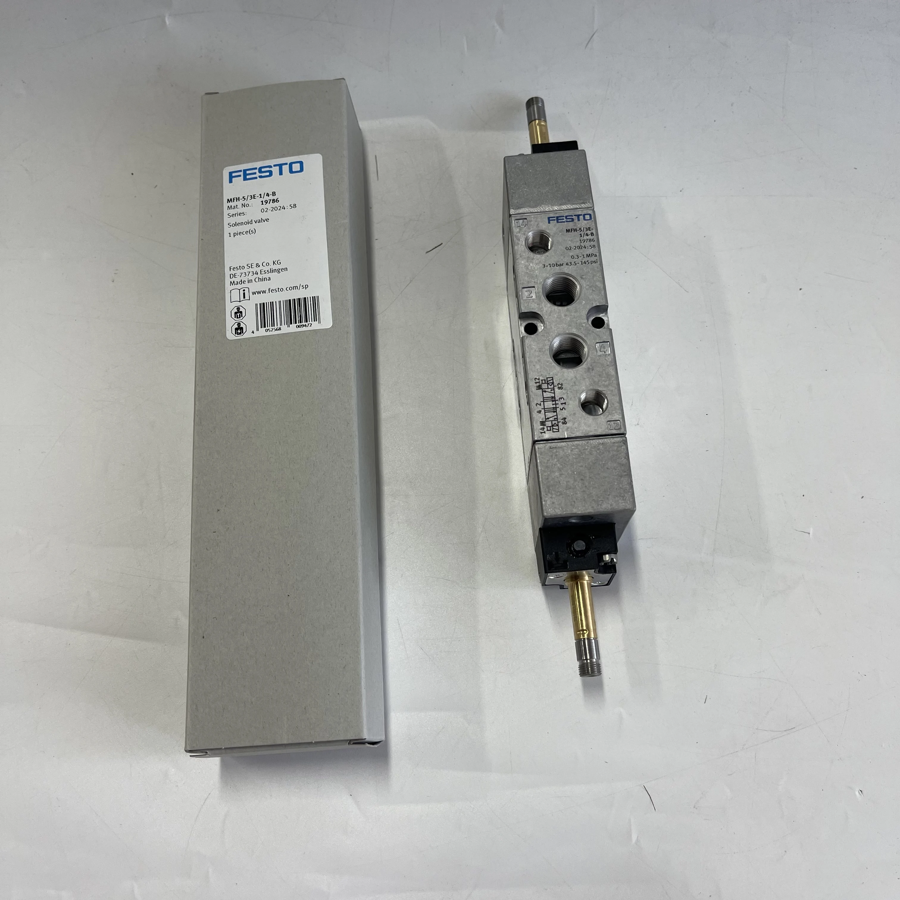 Festo Solenoid Valve MFH-5/3E-1/4-B