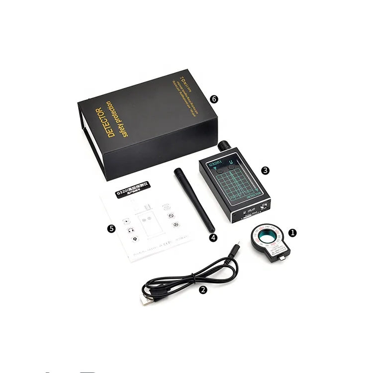 New Anti Pinhole Camera Location Tracker Sim Card Bug Finder Wireless