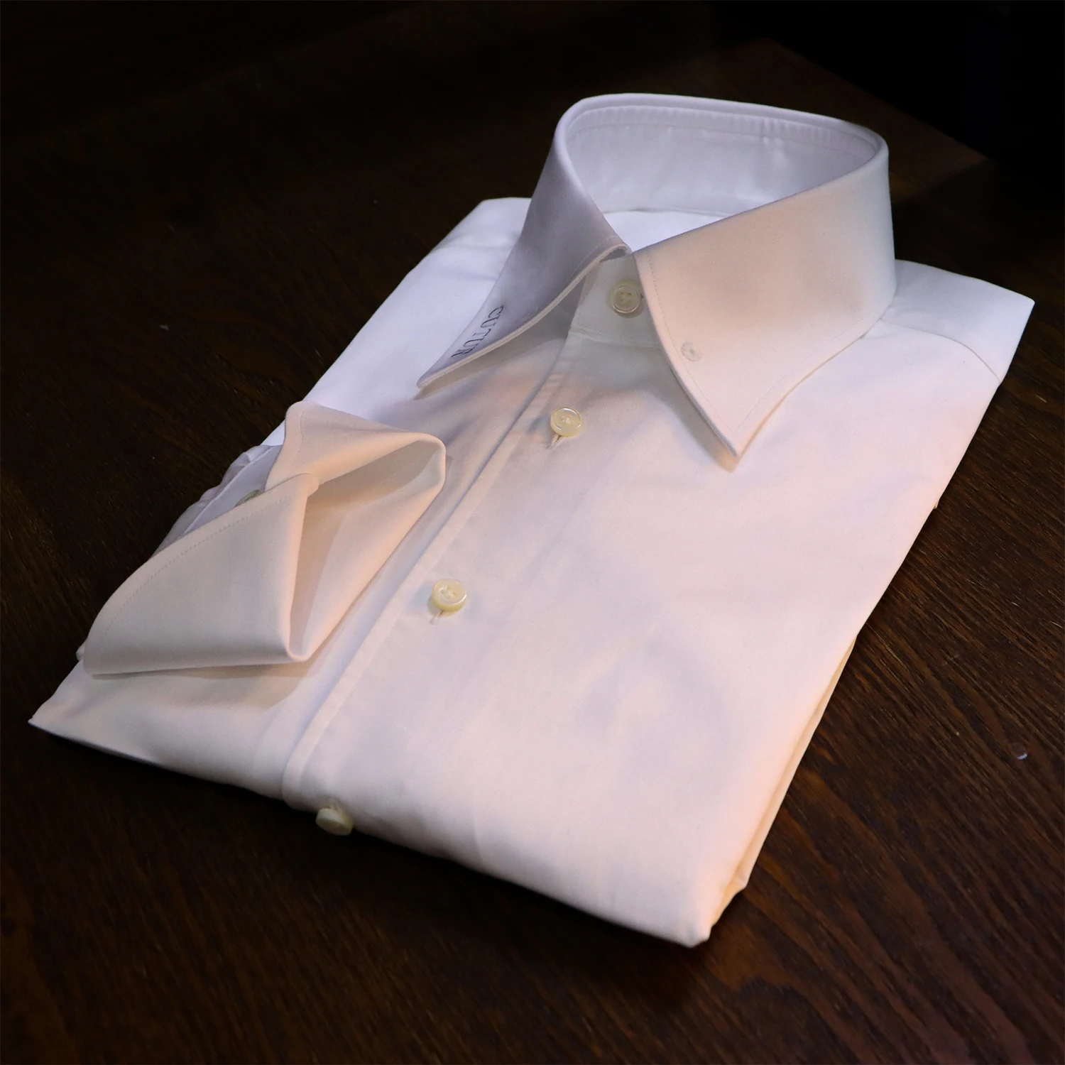 Custom MTM Italian Tuxedo Shirts for Men | 100% Cotton Bespoke Tailored Dress Shirt with Spear Point Collar Custom MTM Italian Tuxedo Shirts for Men | 100% Cotton Bespoke Tailored Dress Shirt with Spear Point Collar