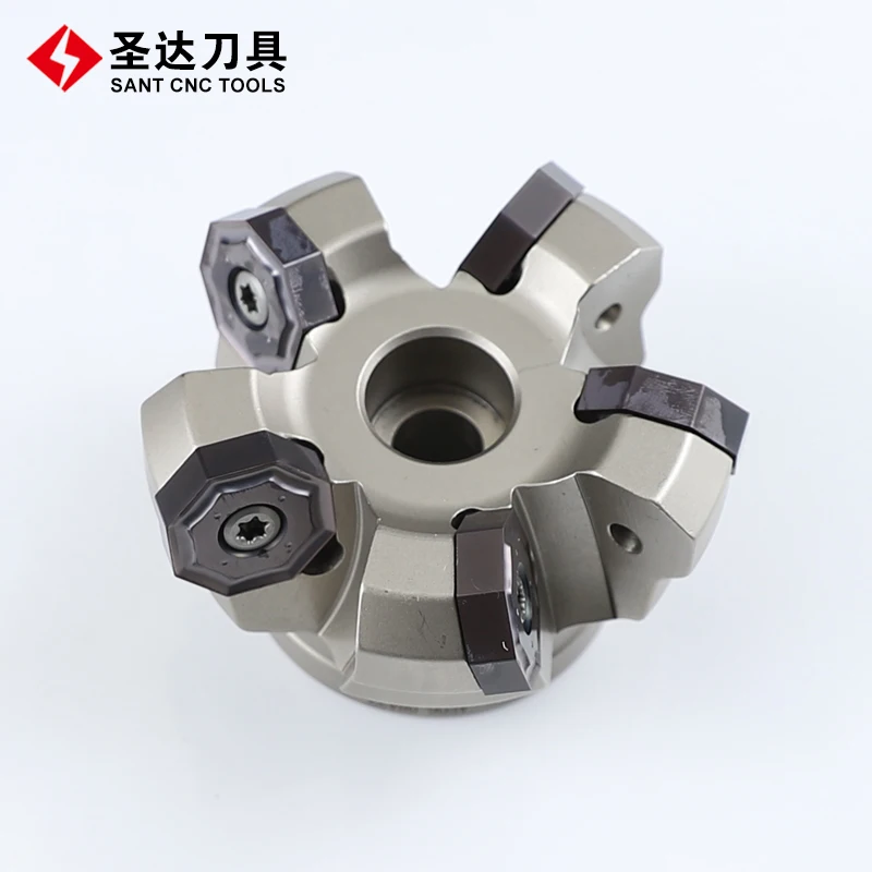 Metal Cutting Tools Indexable Face Milling Cutter Used in CNC Machining Center