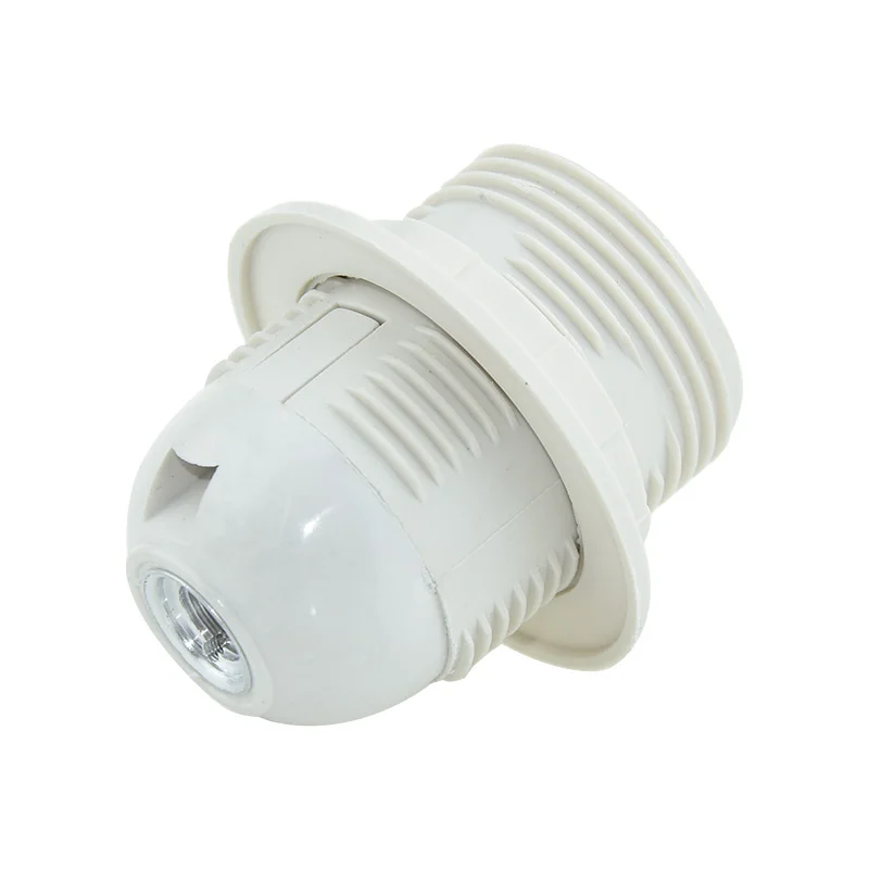 Sourcingmap 50 pcs 5 mm LED Support de Lampe Ampoule Socket Plastique Chromé pour diode électroluminescente déclairage 