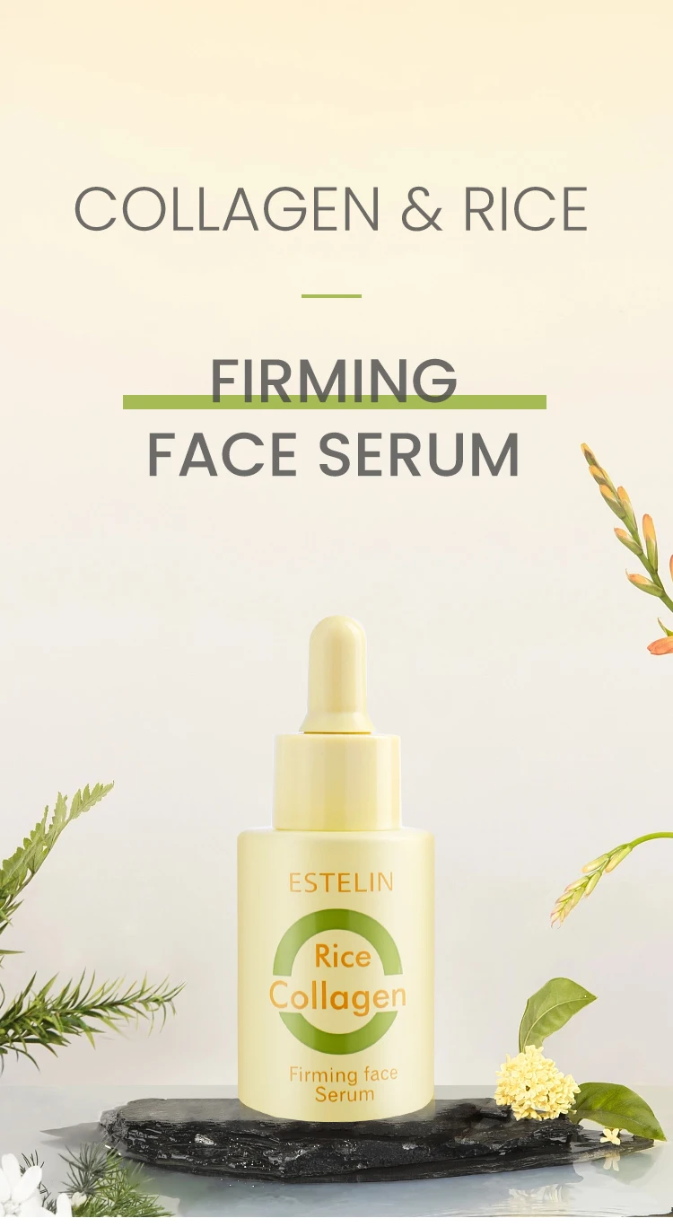 ESTELIN Skin Care Moisturizing Smoothing Reduce Fine Lines Firming Collagen Rice Serum 30ml