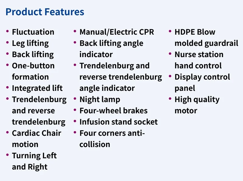 7 function electric anti bedsore health care nursing bed-63