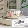 Fondo blanco floral (1 taza 1 plato) - 180m