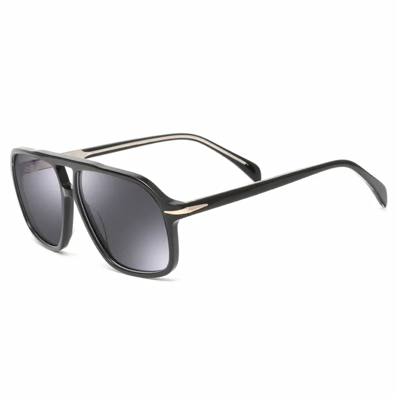 High Quality Vintage Acetate Sunglasses Square Polarized  display picture 1