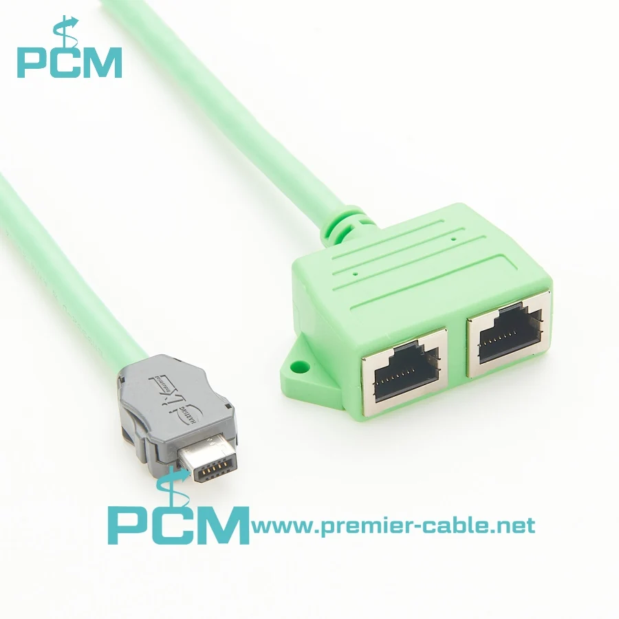 Premier Cable RJ45 Ethernet Splitter Adapter Cable details