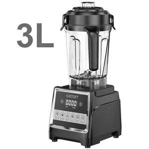 3L 4L Industrial Blender Touchpad Control Digital Commerical Blender Full Function BPA-Free Jar High Perfomance Speed Blender