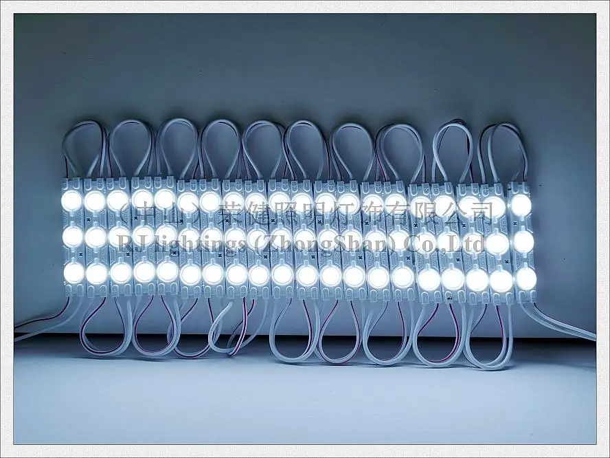 Waterproof IP65 Super LED Light Module for Sign Letter DC12V 60mm*12mm*7mm SMD 2835 3 LED Aluminum PCB in Stock Ready to Ship
