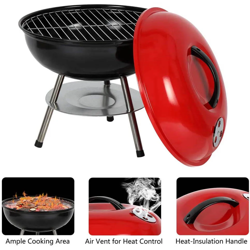 Factory Patio Outdoor Charcoal Kettle Portable BBQ Grill