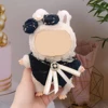 14. Black fragrant style top + bow (without doll)