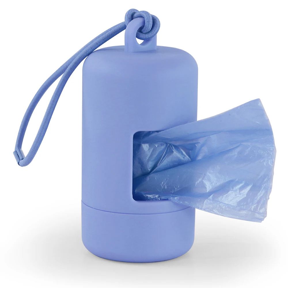 High Quality Pvc Waterproof Biodegradable Poop Bag With Led Leash