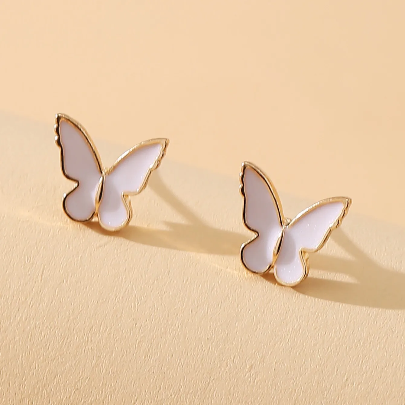 Elegant Oil-Drop Butterfly Jewelry Set