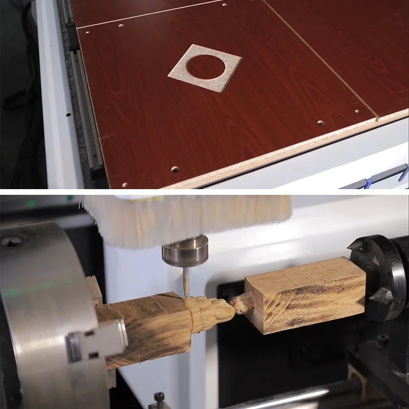 Igoldencnc 4 Axis Atc Cnc Router 1325 2030 1530 Wood Engraver Woodworking Machine for Solidwood Mdf Aluminum With Rotary Axis