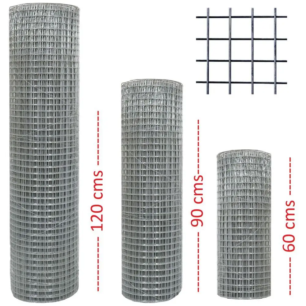 17 Gauge 1/4 3/8 3/4 Inch Hot Dipped Galvanized Welded Wire Iron Mesh ...