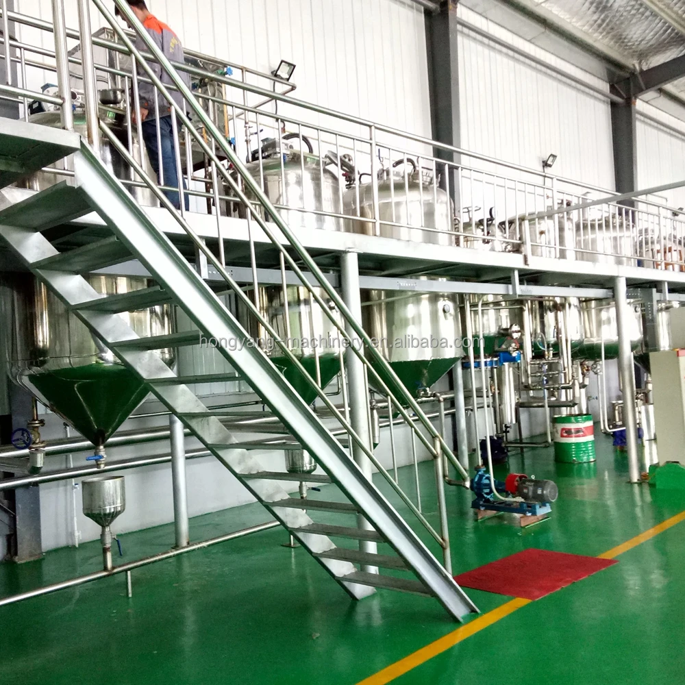 10tons/day RBD CPO Palm Oil Refining Machine - Reliable & Efficient