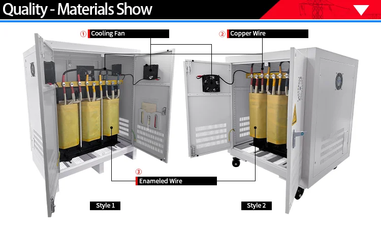 Durable 100KVA 3 Phase Power Transformer Price 100 KVA