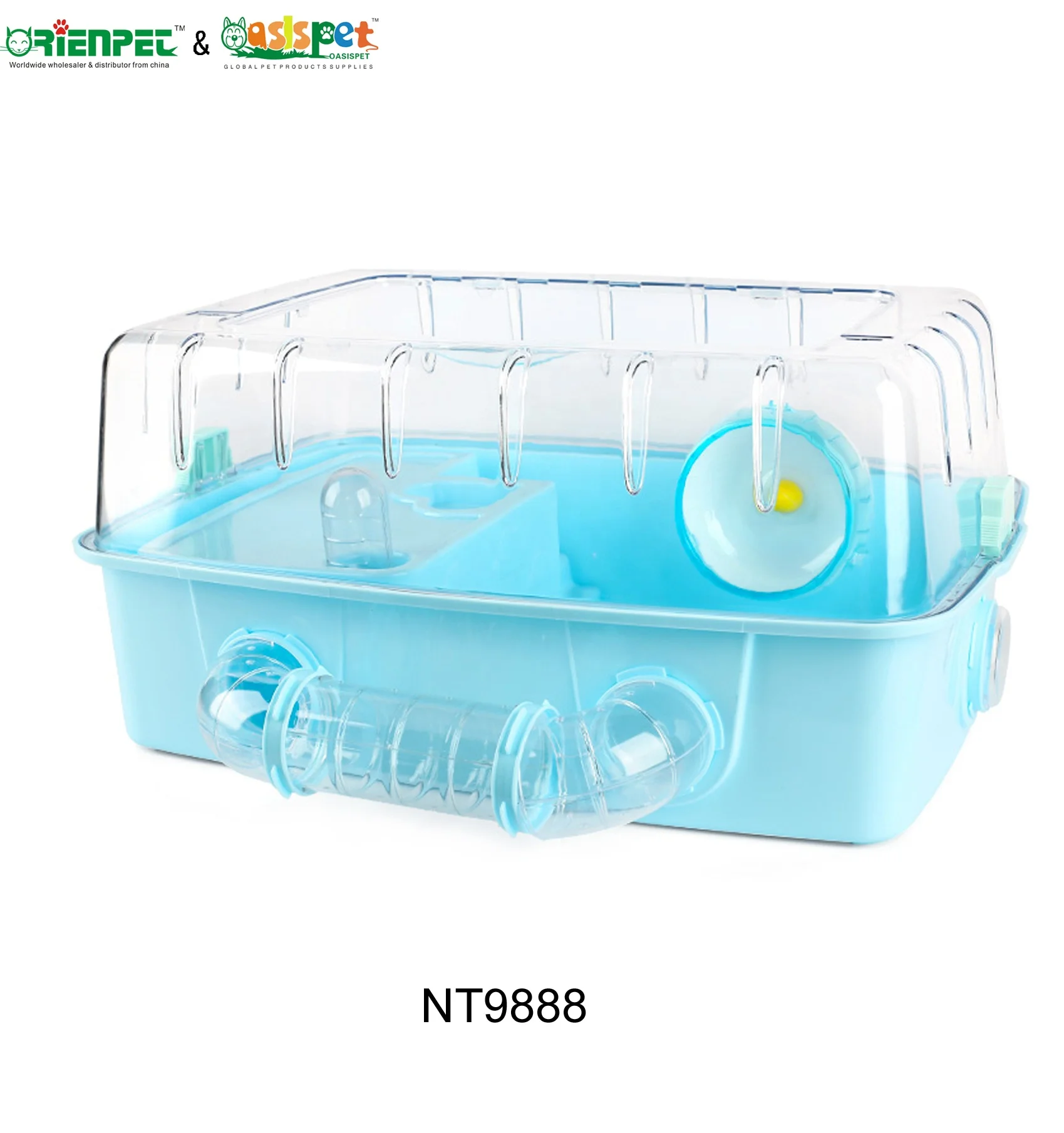 all plastic hamster cage