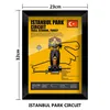 Istanbul park-2332cm frame