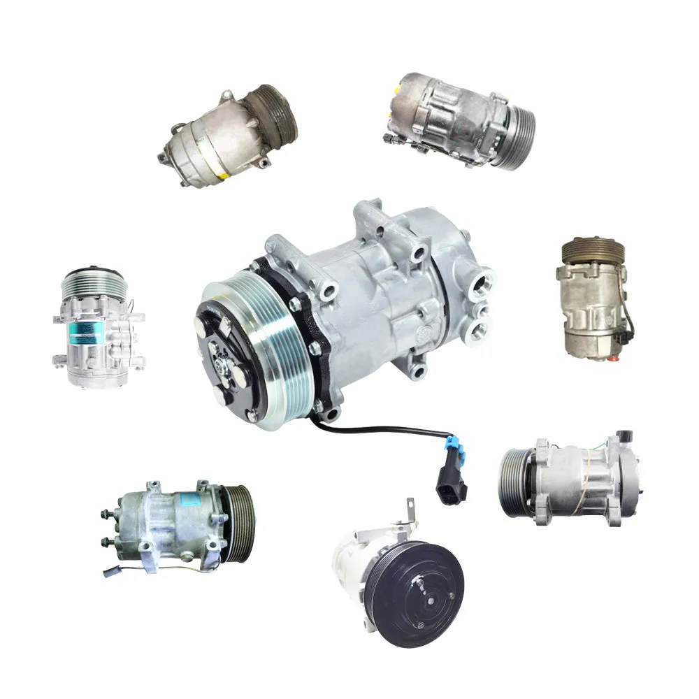 12 Volt Electric Car A/C a C AC Compressor Air Conditioning Systems ...