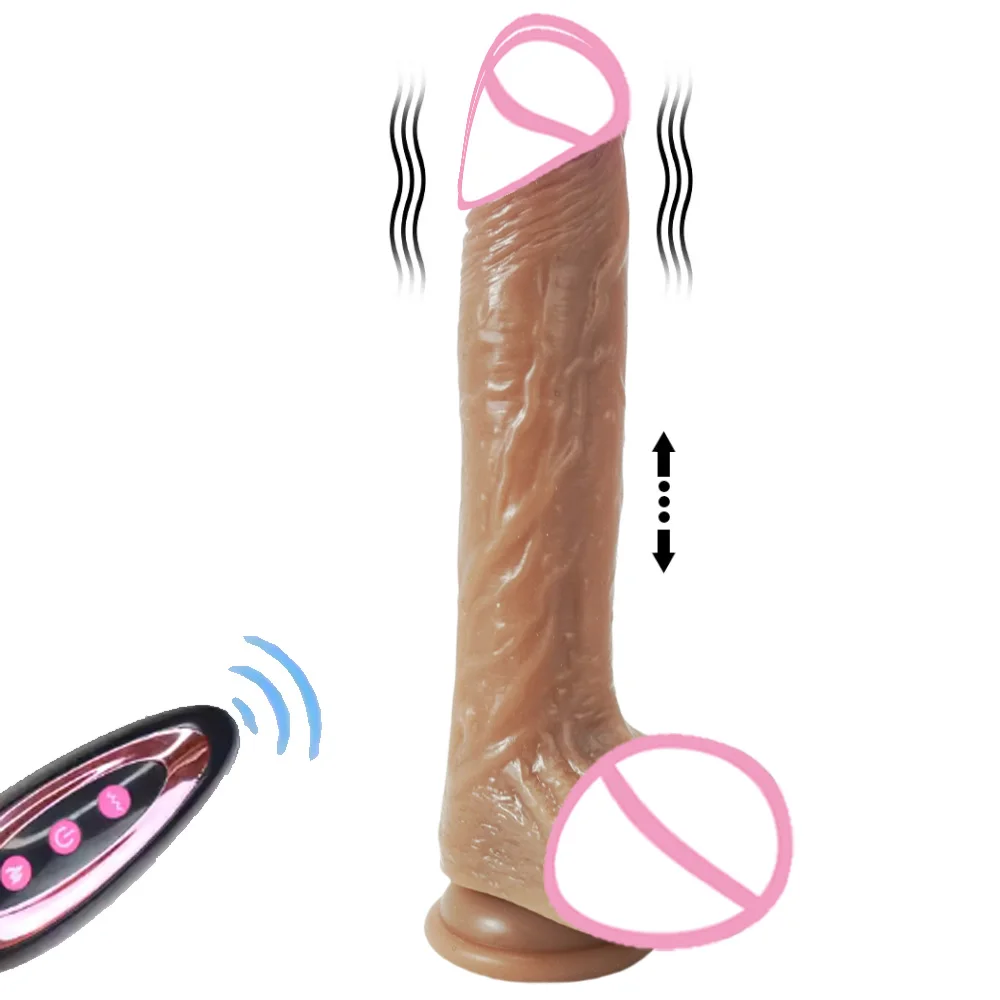 Skin-Friendly Feeling 7 Vibrating Dildo Sex Toy for Male and Female Adult Silicone Dido Wireless Penis Toys for Anal Sex Skin-Friendly Feeling 7 Vibrating Dildo Sex Toy for Male and Female Adult Silicone Dido Wireless Penis Toys for Anal Sex
