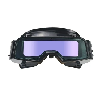 Outside Control Solar Auto Darkening Welding Glasses Welder  Welding Helmet With Shade eara Din9-Din13 Face Welding Goggles