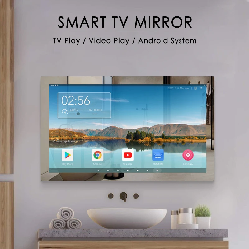 Android Smart Bathroom Mirror - STANHOM