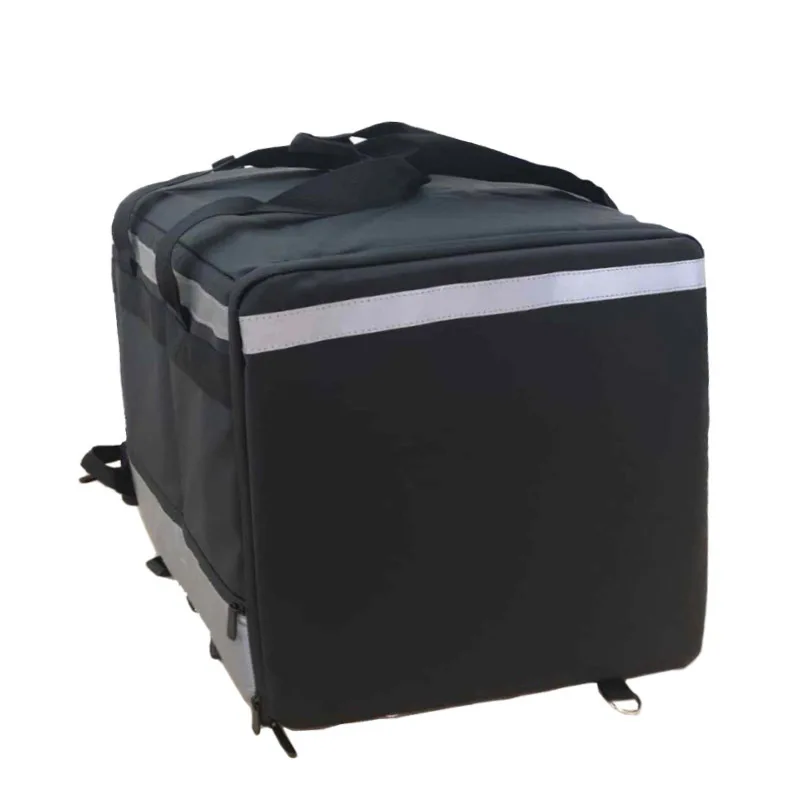 Wholesale 600D Insulated Cooler Backpack Custom Portable Food Delivery Cooler Bag for Motorcycle/Bike Classic/Casual/Fashion