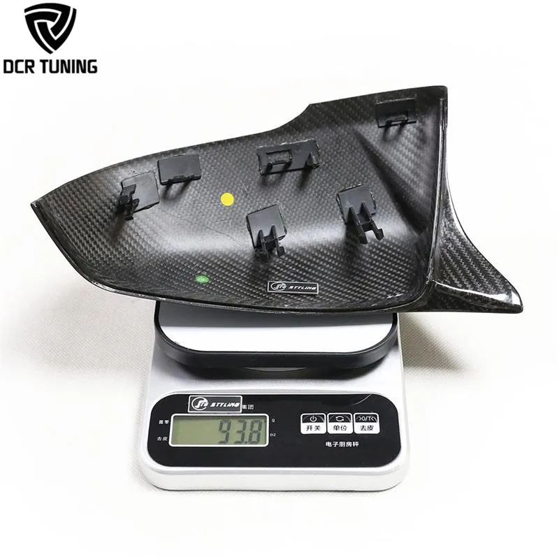 2011 Toyota Camry Passenger Side Mirror Silver Carbon Fiber Style - Foto 7