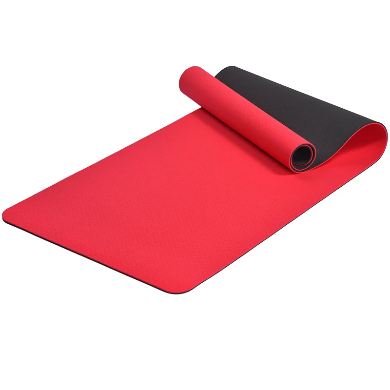 Custom Print High Quality Eco Friendly Single And Double Color Yoga Mat