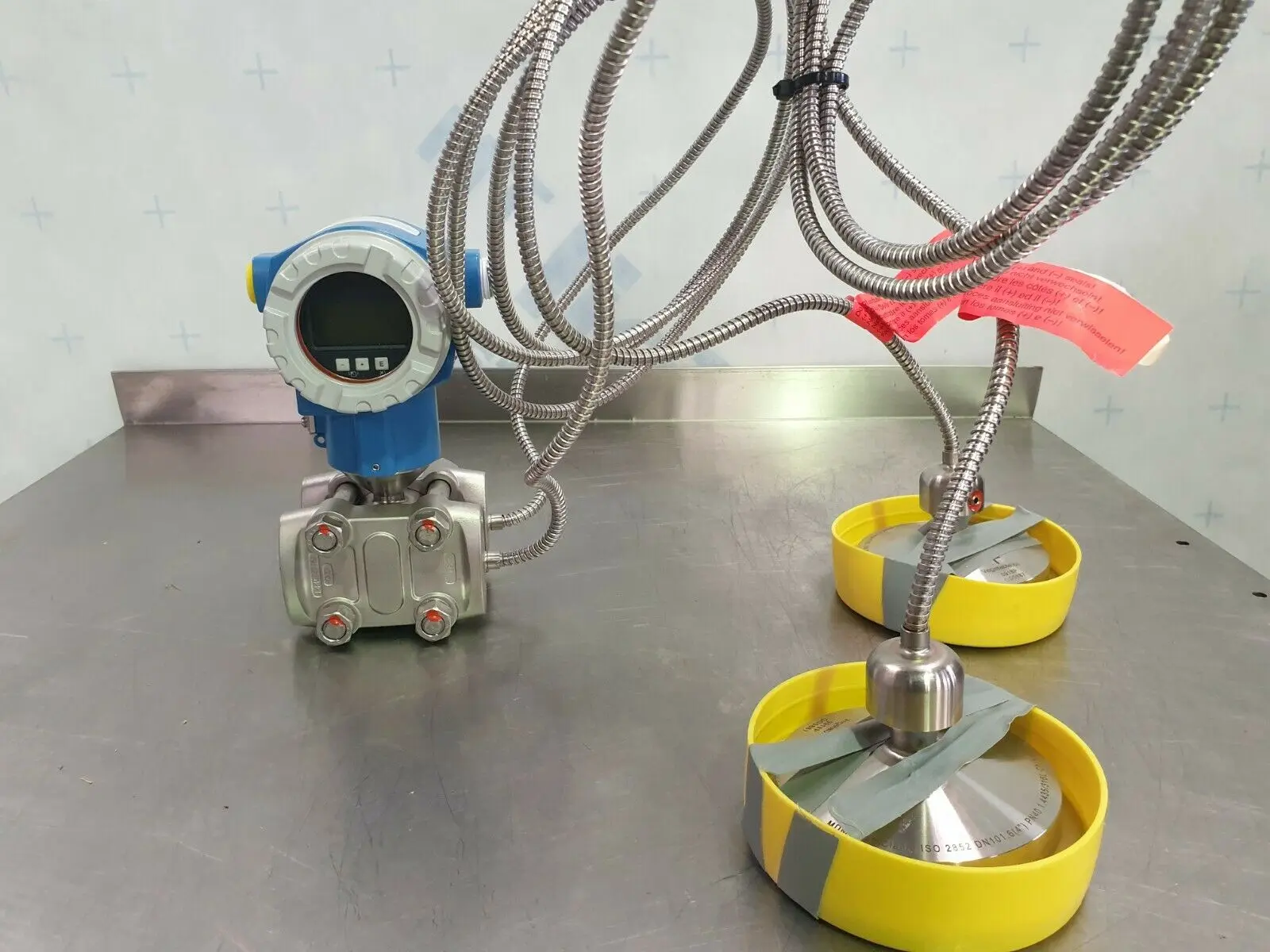 Endress+hauser Fmd78 Differential Pressure Transmitter With Two