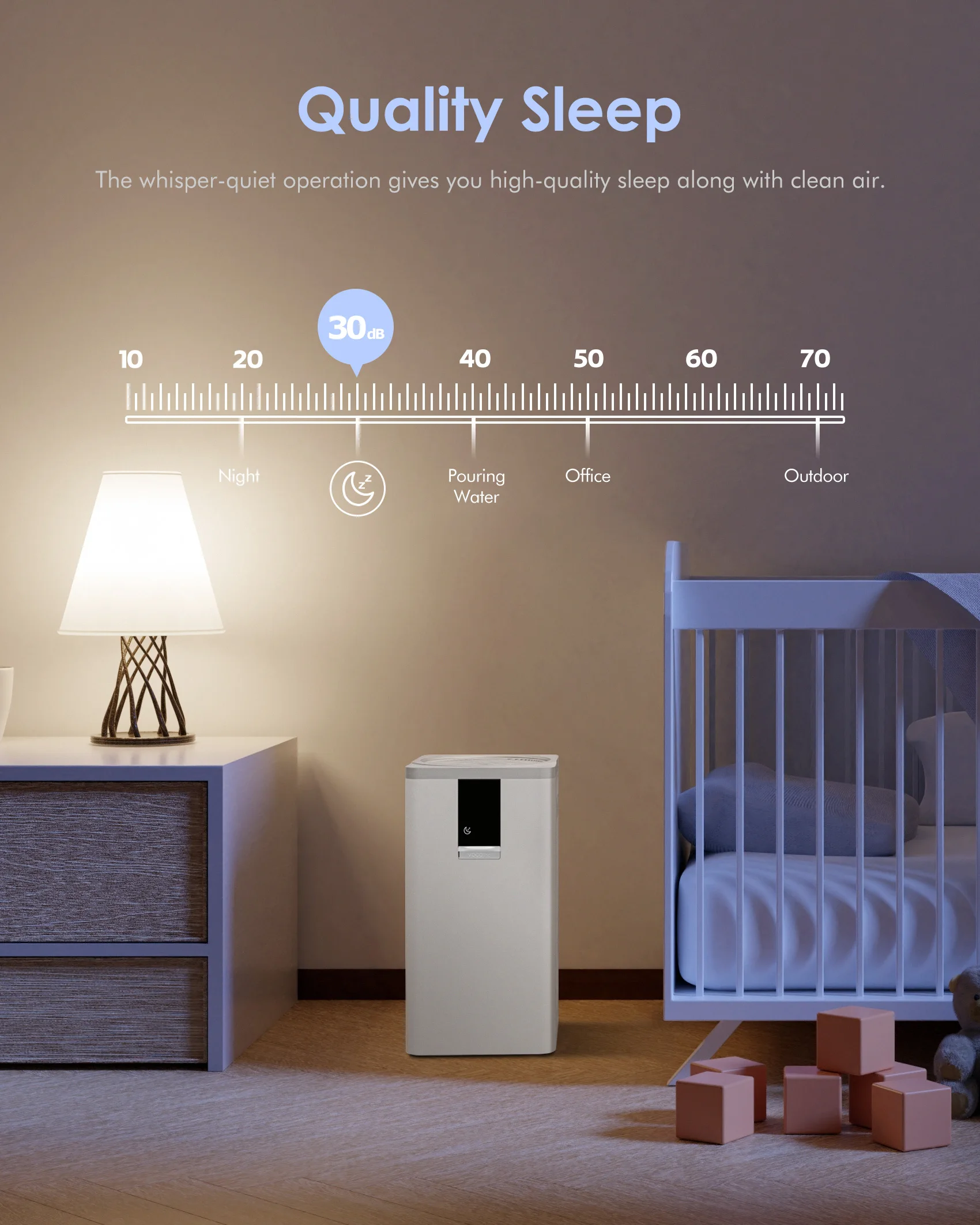 Vocolinc Smart Air Filtration System with Alexa Control