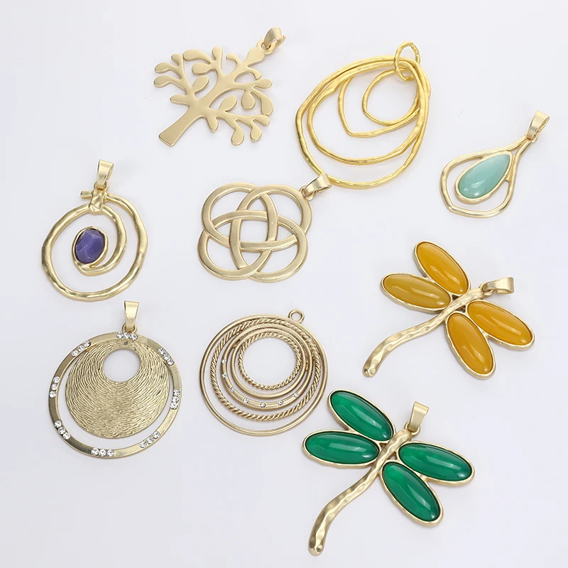 8cm Pendant Animal Big Charm Pendant DIY Necklace Charms for Jewelry Making