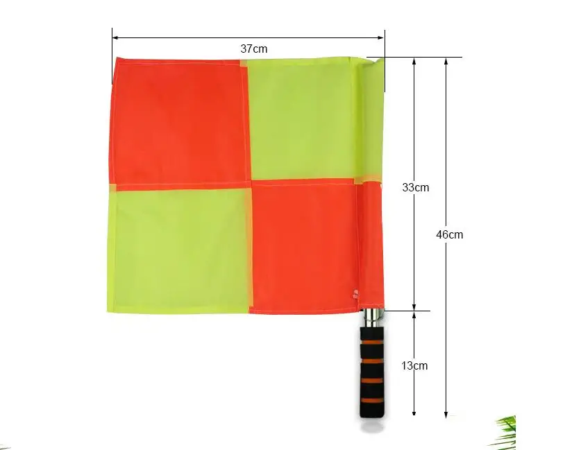 Custom Soccer Training Linesman Flags Command Signal Flag 2 Pcs Set Football Referee Flags Buy