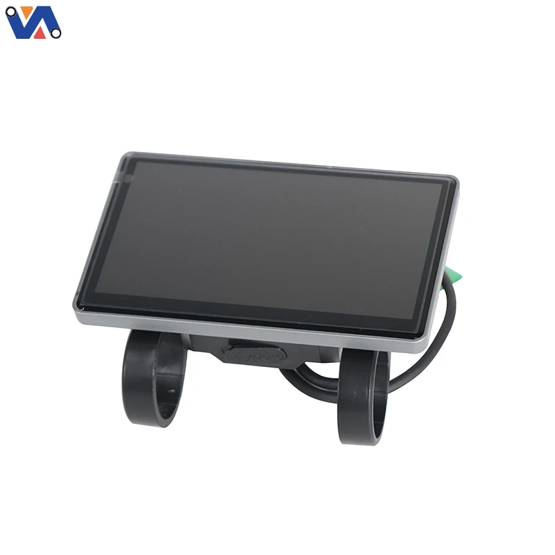 New Image LCD Display with NFC V5.0-EU Version for OUXI V8 E Bike Conversion Kit E-bike Display Bicycle Parts with Switch & Code