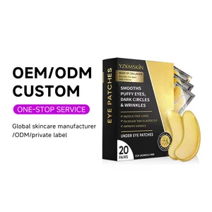 OEM Custom Eye Cream Organic Moisturizing Anti-aging Under Eye Patch Skin Care Collagen Anti-wrinkle Eye Mask for All Skin Types