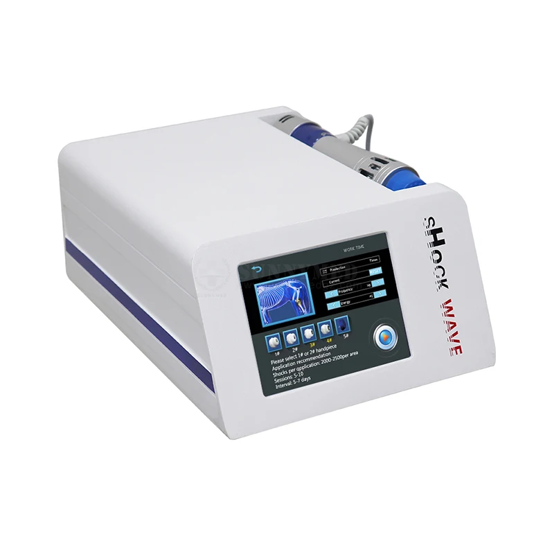 SY-WS03 Veterinary Shock Wave Physical Pain Relief Veterinary Shockwave Machine Shockwave Therapy with Low Noise for Horse