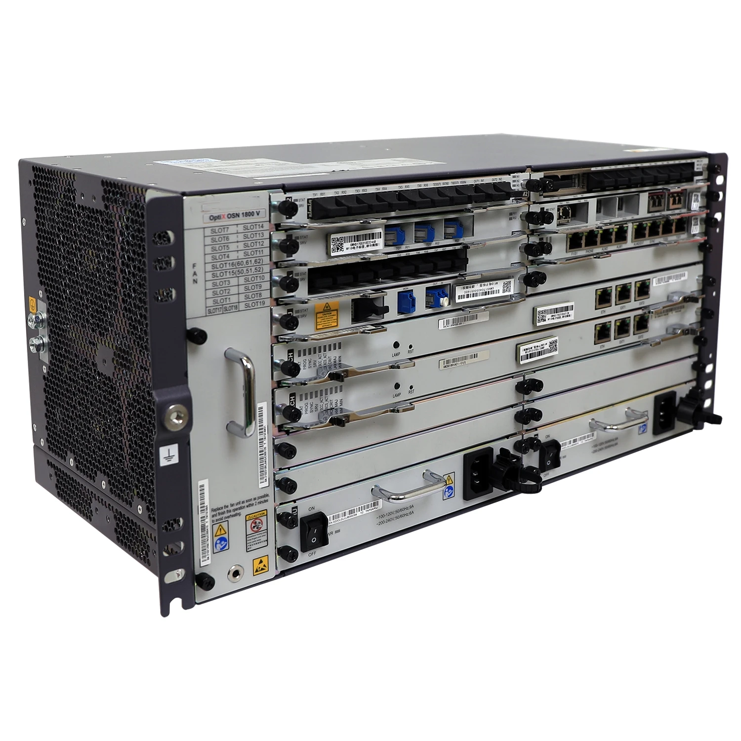 Optical Transmitter and Receiver OSN 1800V DWDM