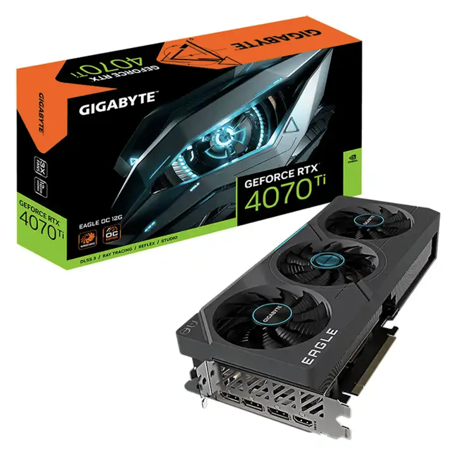 GIGABYTE AORUS Geforce RTX 4070 Ti EAGLE OC 12G Gaming Graphics Card
