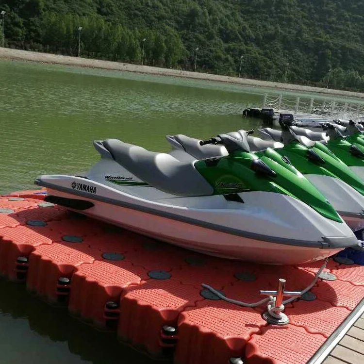 HDPE Plastic Jet Ski Floating Pontoon Bridge Buoy Water Float Platform ...