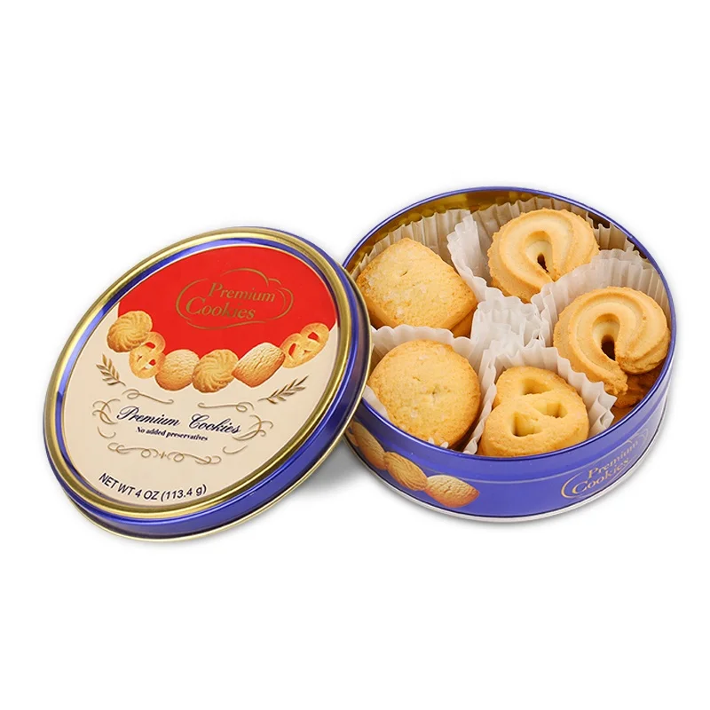 Original Gourmet Butter Premium Cookies Tin, 4 Oz.