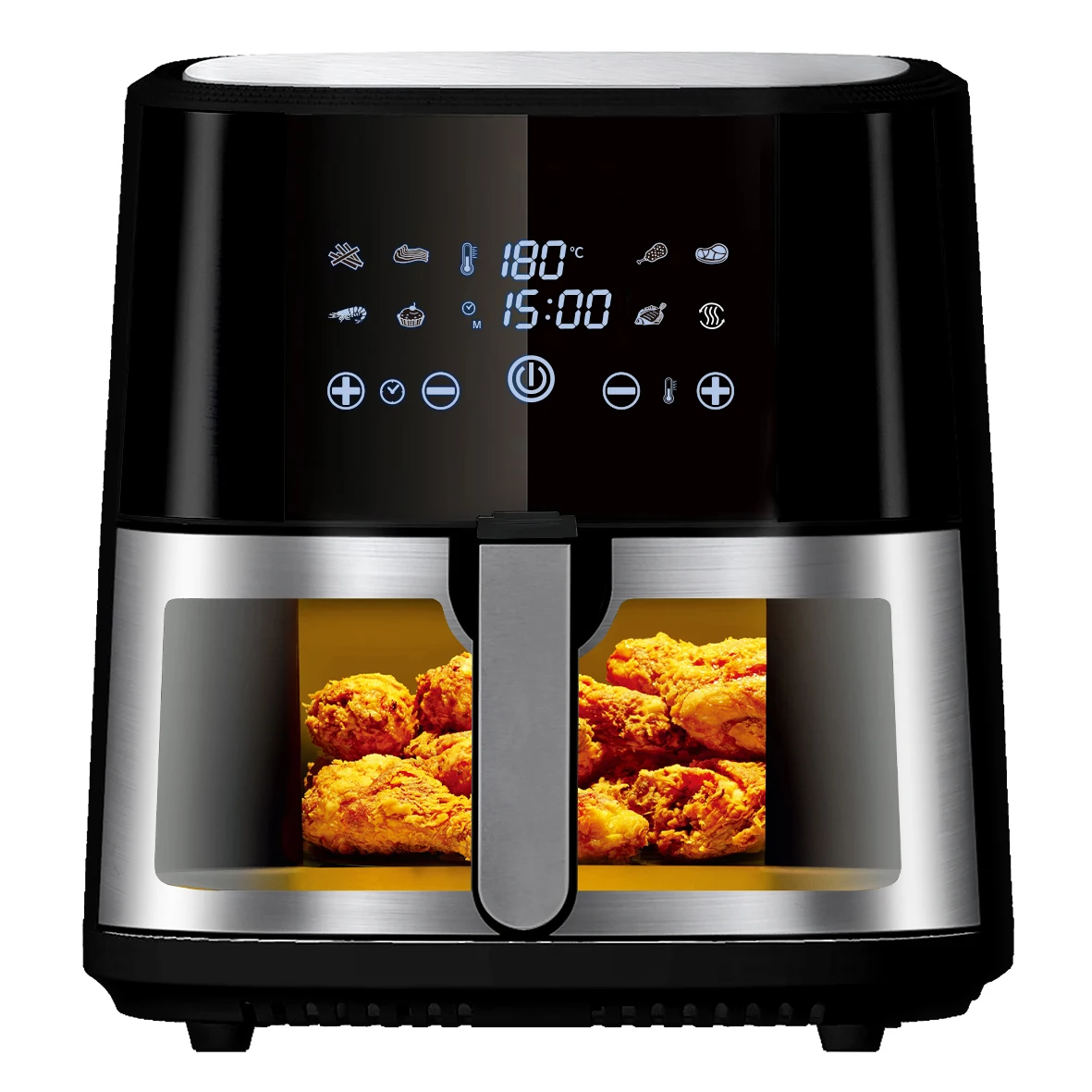 8L Non-Stick Air Fryer - Healthy, Oil-Free Cooking