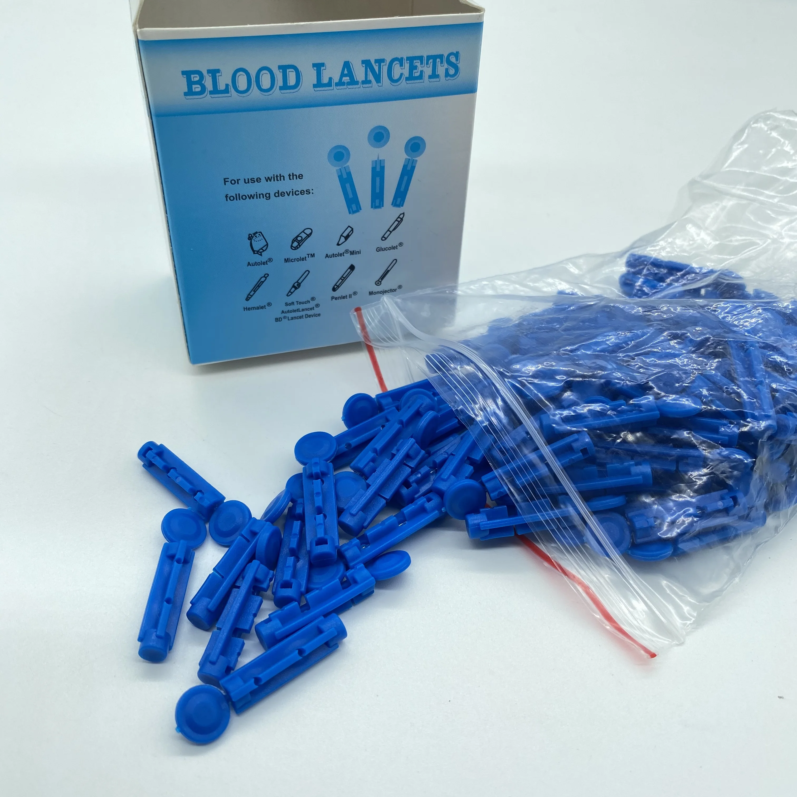 Popular Disposable Twisttop Safety Blood Lancet Medical Sterile 28g