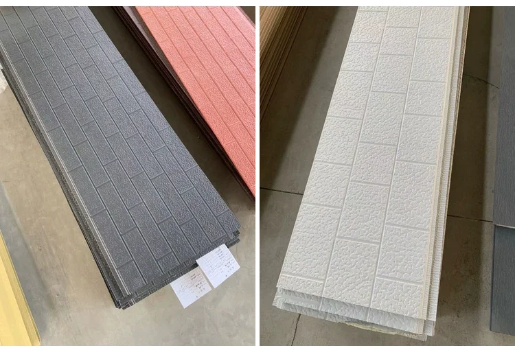 Polyurethane Exterior Wall Panel polyurethane insulation board grade B1 fireproof panels for construction manufacture