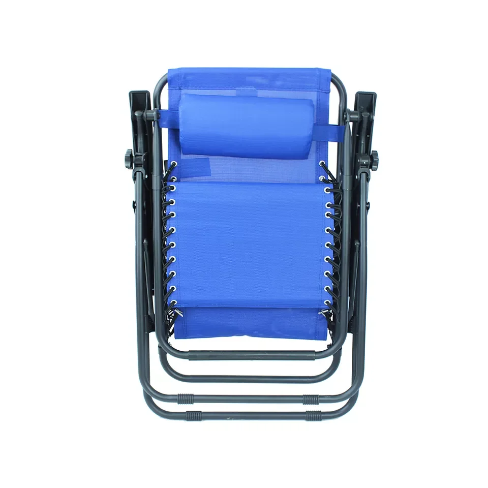 Outdoor Sun Lounger Padded Office Zero Gravity Folding Reclining Lounge