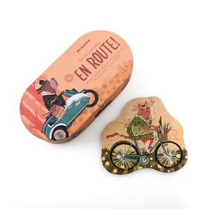 Customized Oval Box-shaped Jigsaw Puzzle Animal Cycling Jigsaw Puzzles for Adults and Children