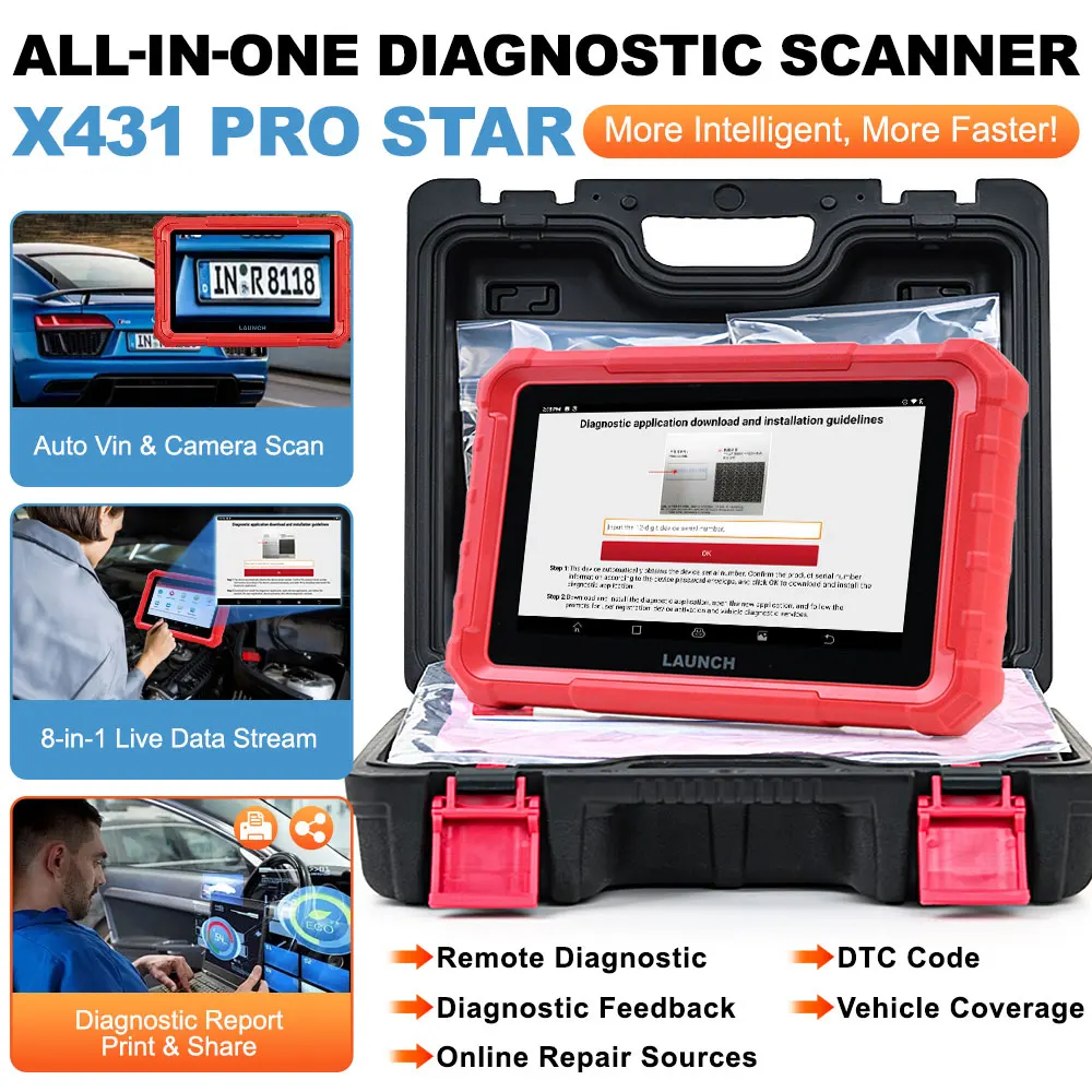 LAUNCH X431 PROS V V5.0 PRO5 Valise Diagnostic Auto Multimarque Tous Systèmes FR - Foto 5