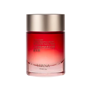 LUANA Nourishing Face Cream Glycerin-Based Anti-Wrinkle Firming Daily Moisturizer Niacinamide Peony Extract for Dry Skin GMP