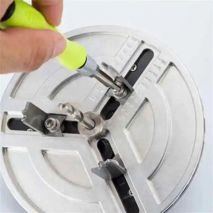 Adjustable 45mm-130mm Hole Saw Diameter Woodworking Hole Opener Cutting Tools or Wood Plasterboard Plastic Aluminum Board